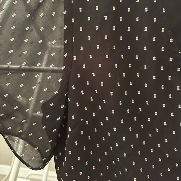 MADEWELL POLKA DOT WRAP TOP - Picture 5 of 5
